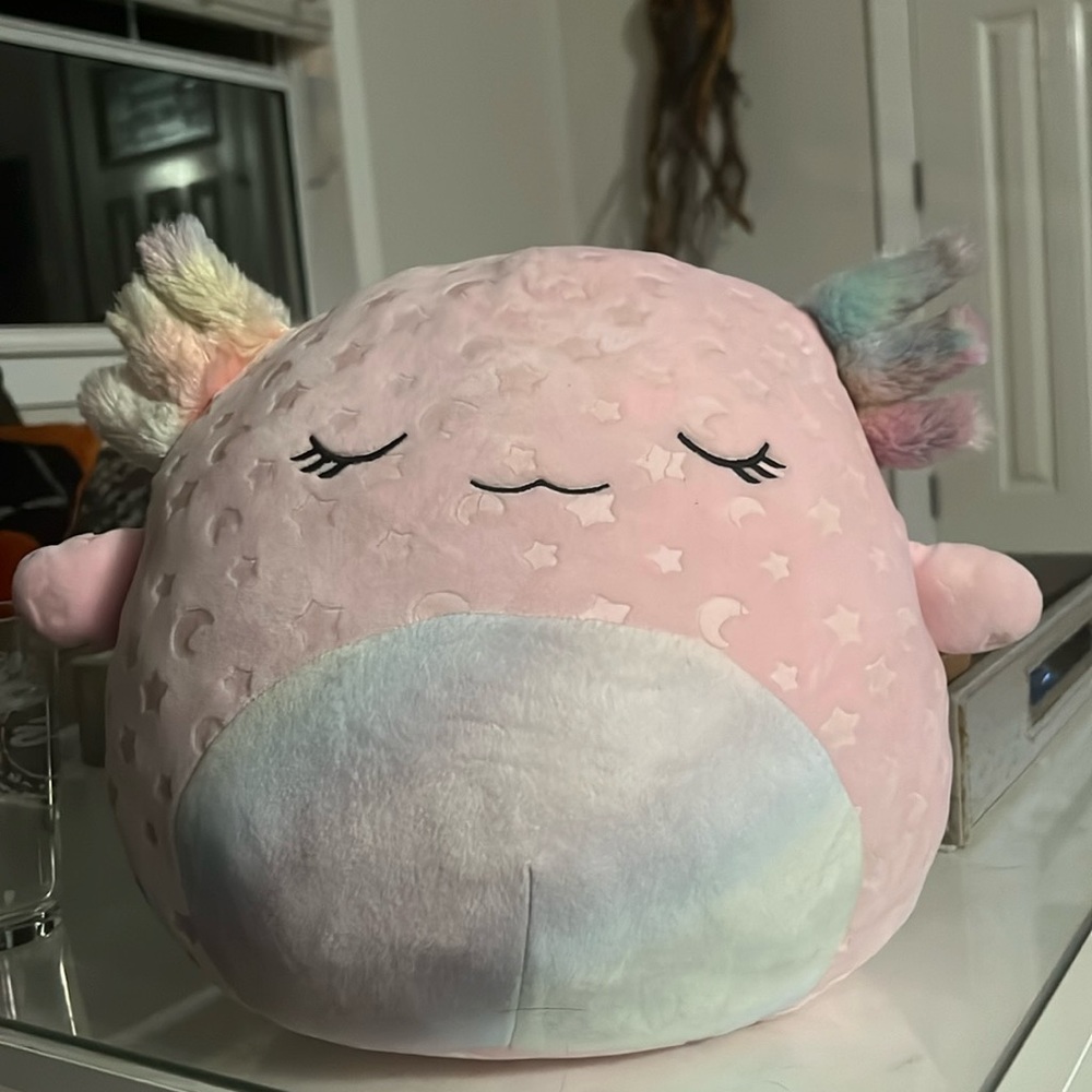 Target Exclusive Glow in the Dark Celestial Axolotl Squishmallow